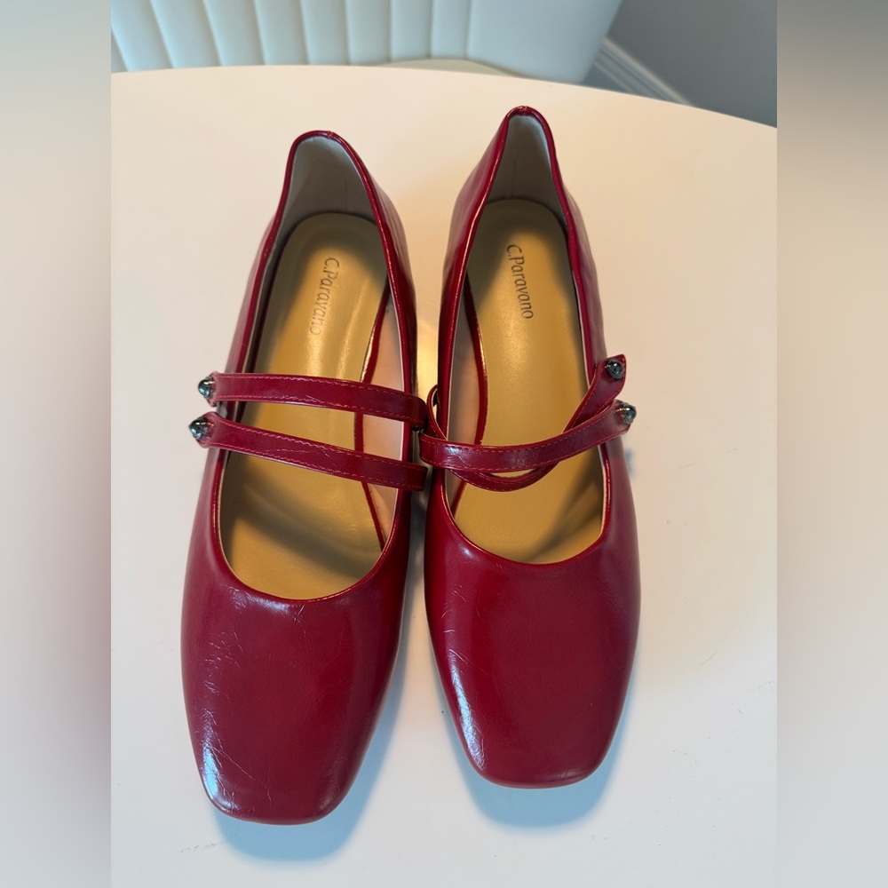 Red Women's Flats